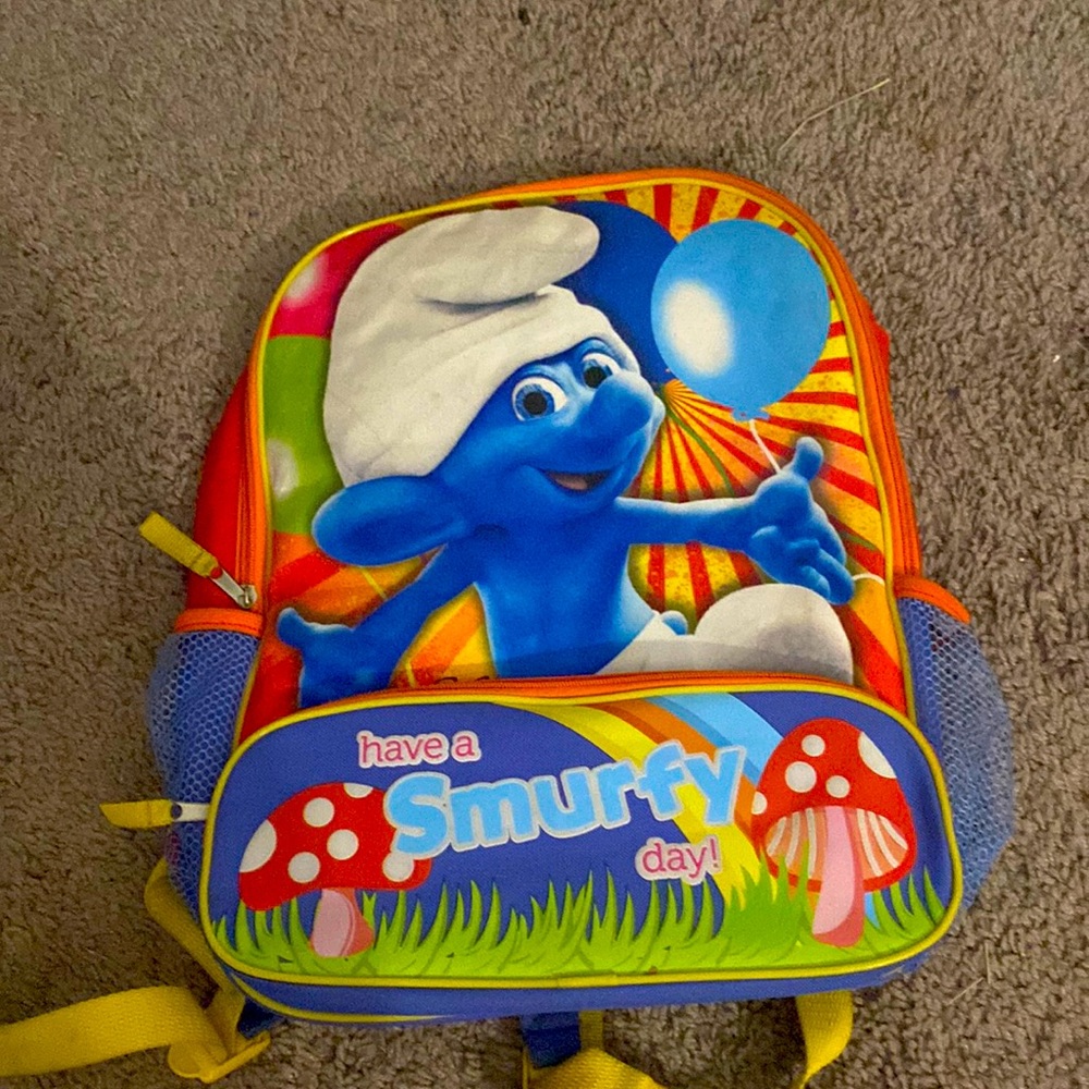 Have a smurfy day backpack